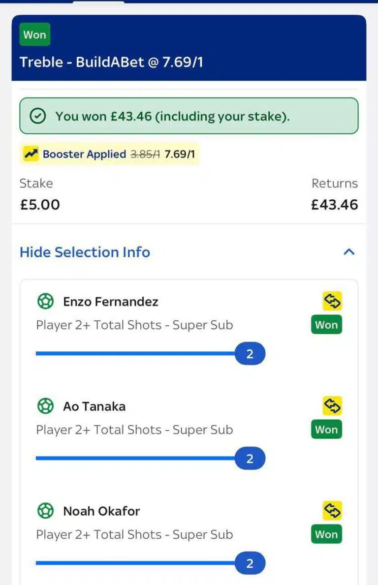 Winning Slip 30