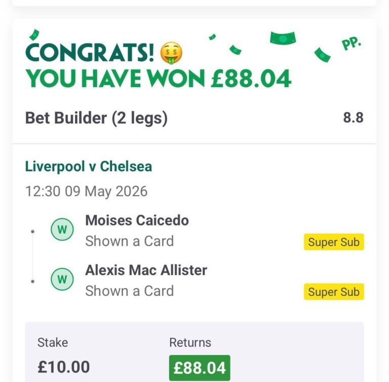 Winning Slip 22