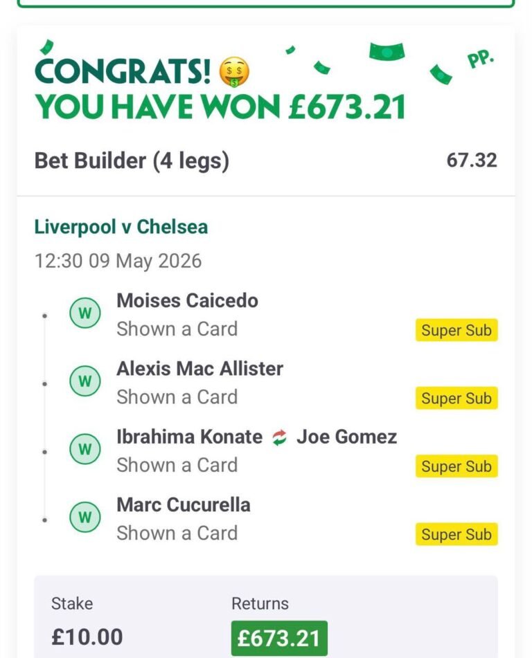 Winning Slip 21
