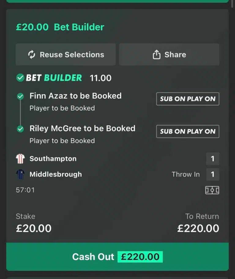 Winning Slip 18