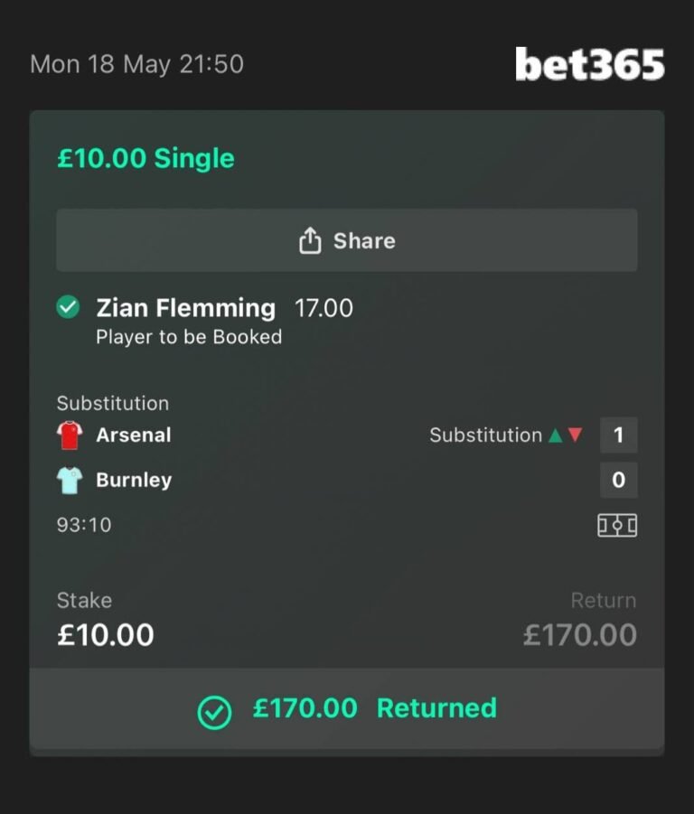 Winning Slip 5
