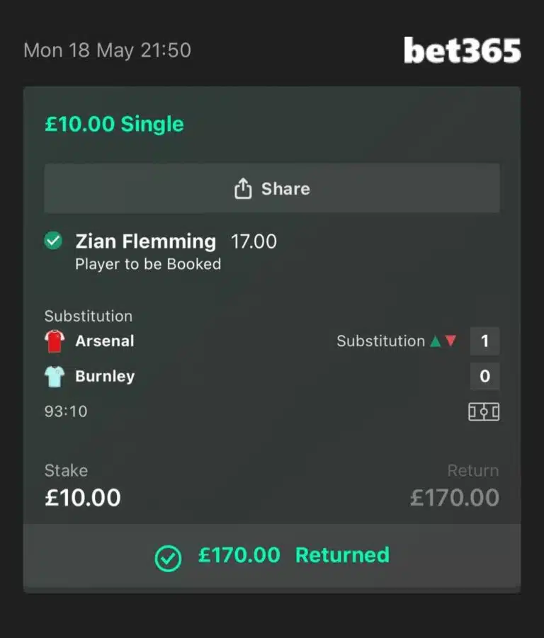 Winning Slip 5