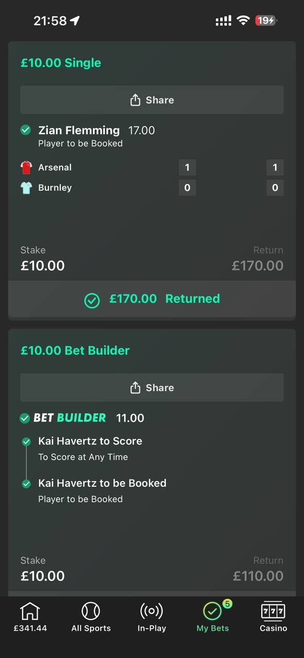 Winning Slip 12