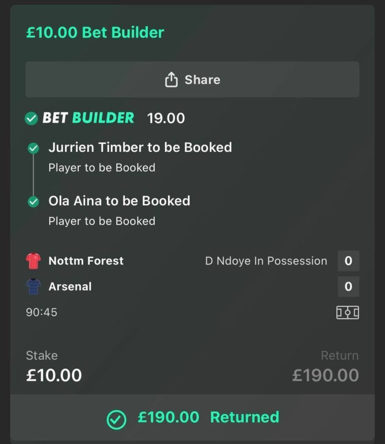 Winning Slip 36