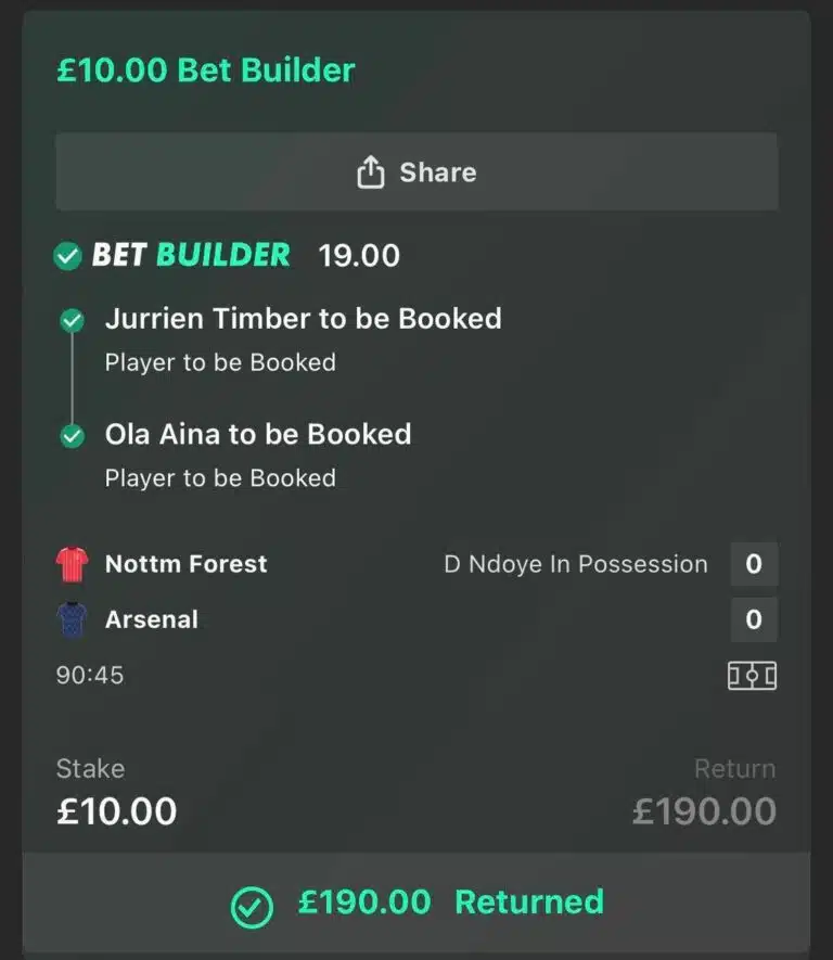 Winning Slip 36