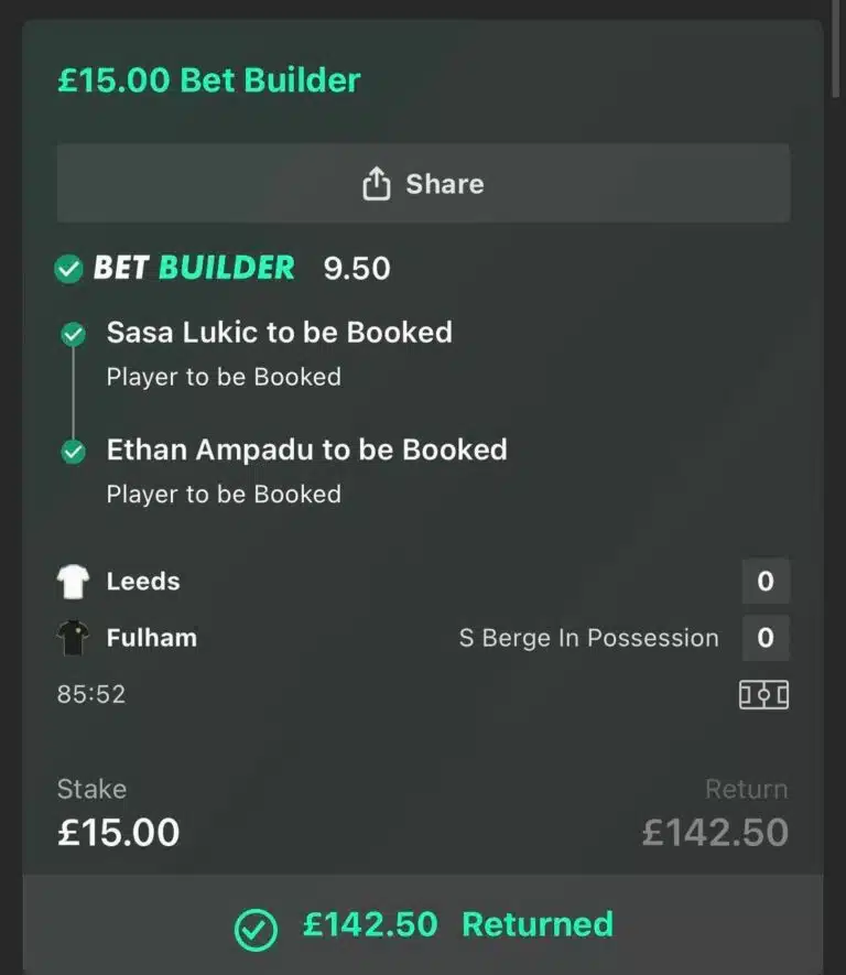 Winning Slip 32